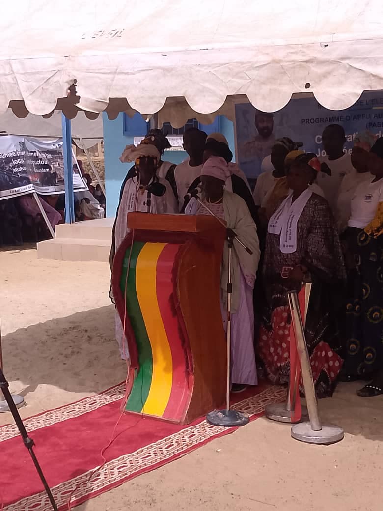 Intervention lors de la cérémonie officielle à Kabara
